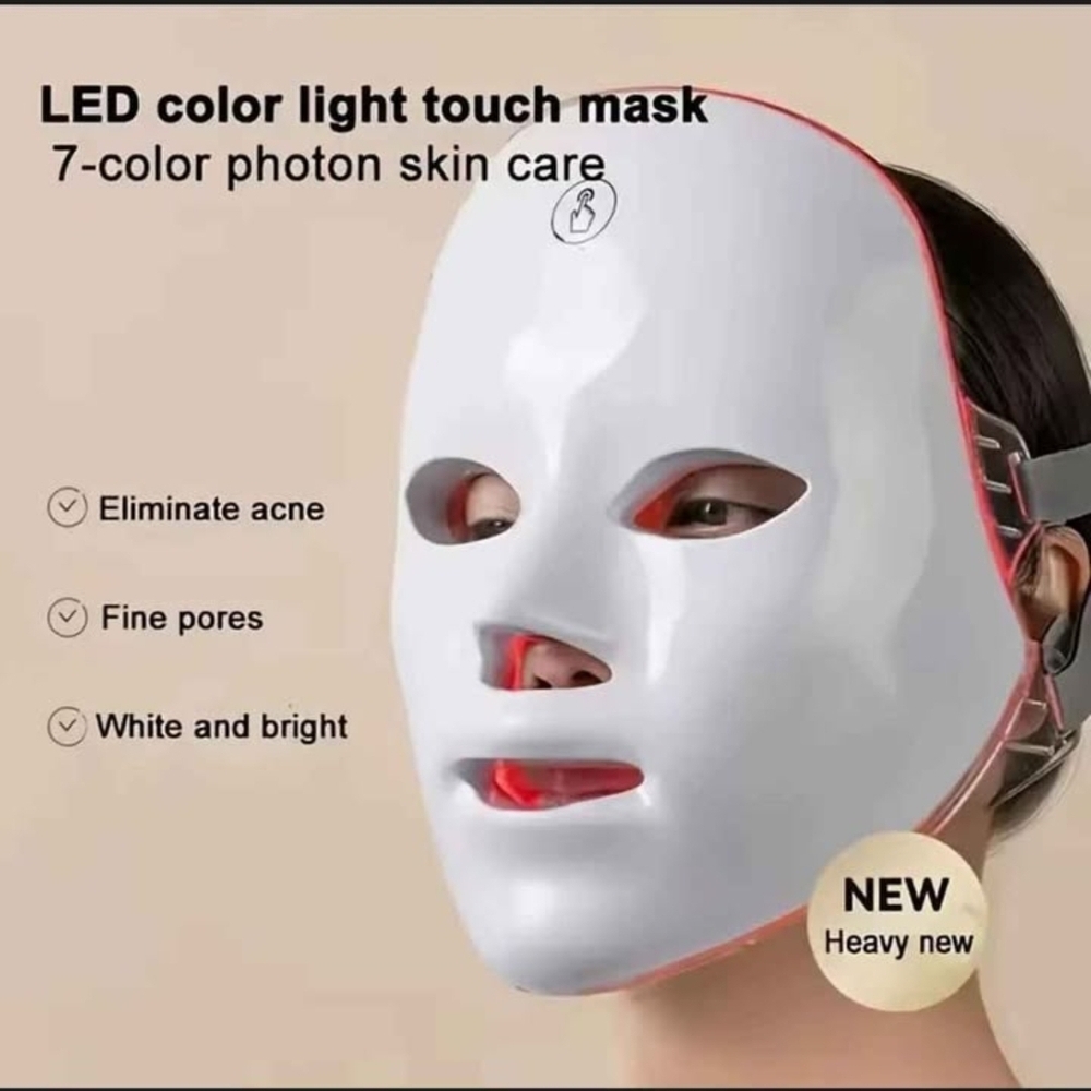 Photon LED Skin Care Mask - White